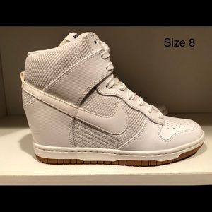 Women’s Nike Dunk Sky Hi Mesh White